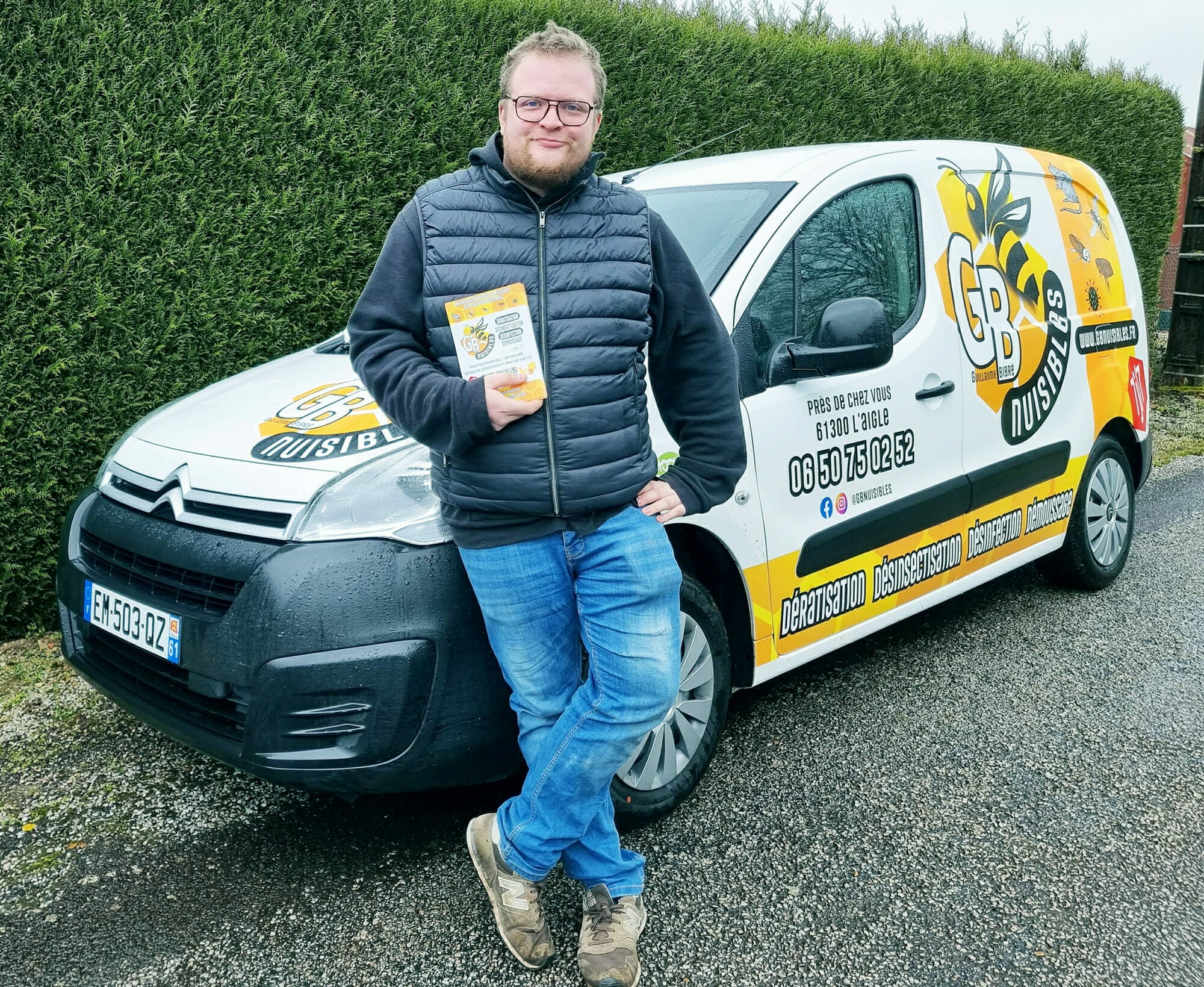 GB Nuisibles, spécialiste de la dératisation et de la désinfection autour de l'Aigle dans l'ouest de la France